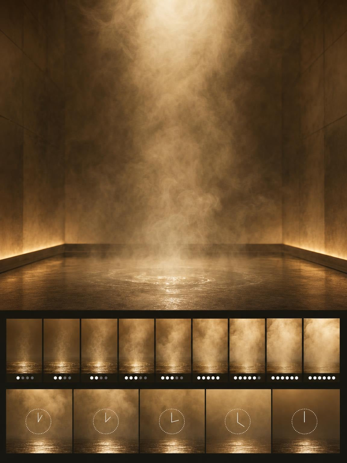 mechanism stage visual for Nine Heat Levels Put the Steam Session in Your Hands