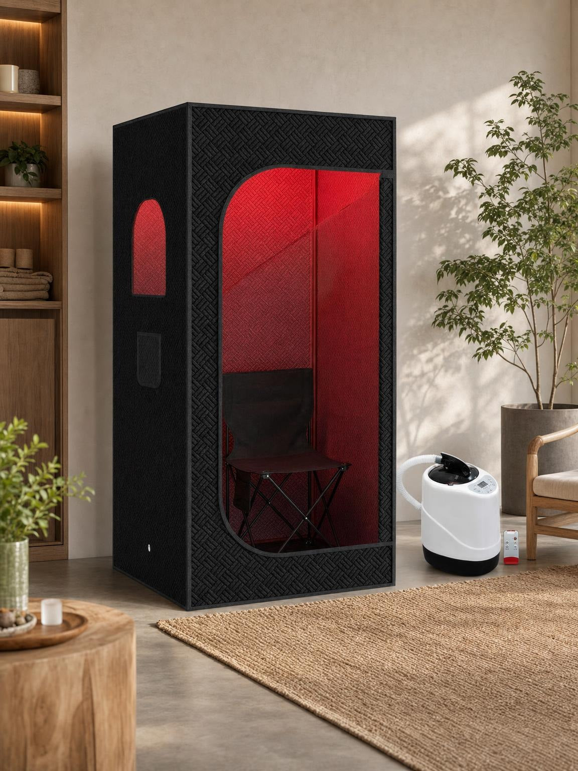 closing aspiration visual for Explore Portable Home Sauna in more detail featuring Portable Home Sauna