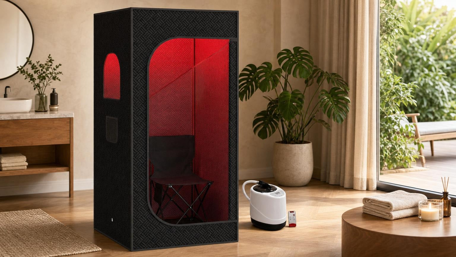 hero outcome motion visual for Five practical reasons to consider Portable Home Sauna featuring Portable Home Sauna